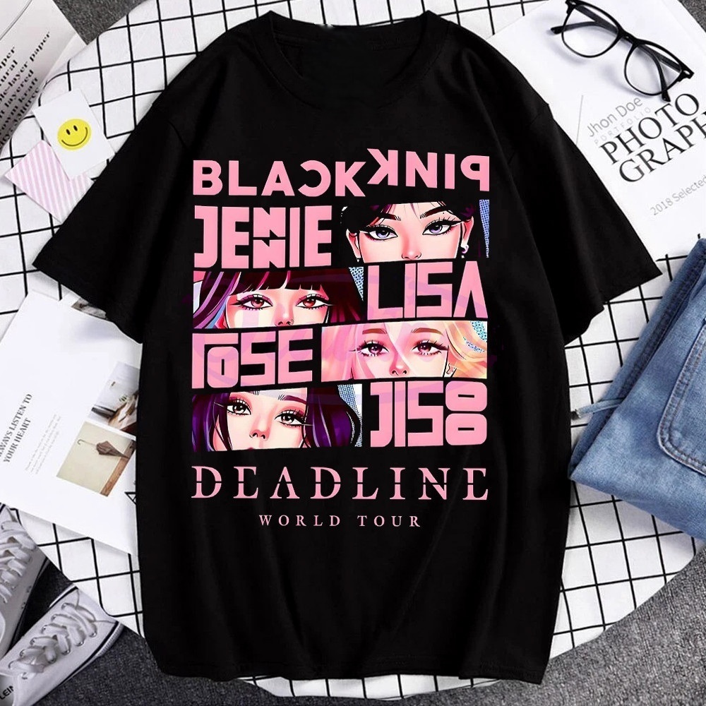 BLACK DEADLINE Tour T-Shirt KPOP